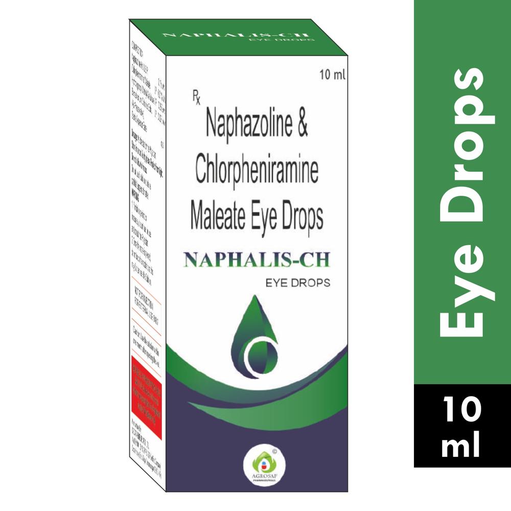 NAPHALIS CH EYE DROP - Naphazoline (0.1% W/v) + Chlorpheniramine Maleate (0.01% W/v) + Hydroxypropylmethylcellulose (0.25% W/v)