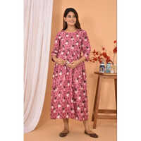 Maternity Maxi Dress - Color: Pink