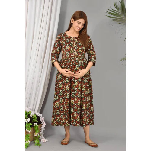 Feeding Gown - Color: Brown