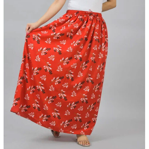 Fancy Cotton Skirts - Color: Multi Colors
