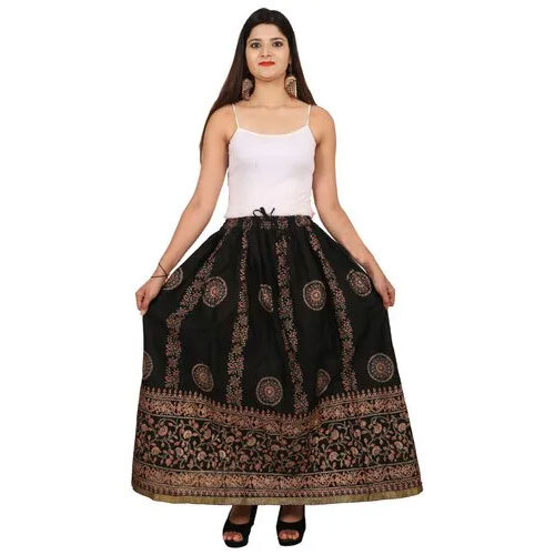 Printed Cotton Skirt