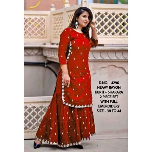 Bollywood Replica Kurti Skirt - Feature: Breathable