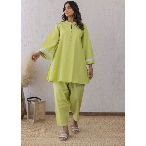 Lady Co Ord Set - Color: Green