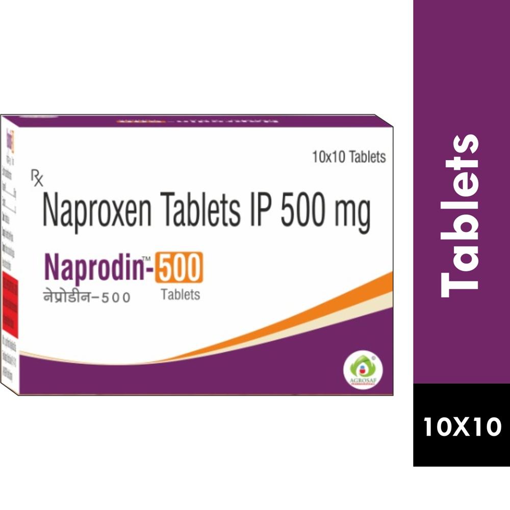 NAPRODIN- 500 TABLET - NAPROXEN(500MG) TABLET