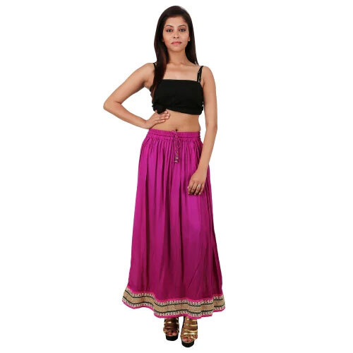 Rayon Skirt - Color: Multi Colors