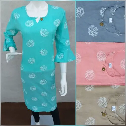 Indo Western Kurtis - Color: Blue