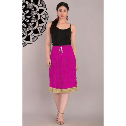 Jaipuri Short Skirt