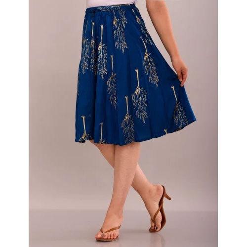 Cotton Mini Skirt