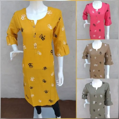 Girls Printed Kurti