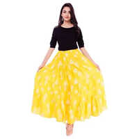 Patchwork Skirt - Color: Multi Colors