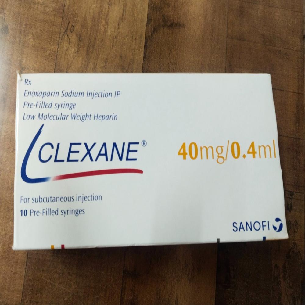 Clexane Enoxaparin Injection  40mg - Shelf Life: 12 Months