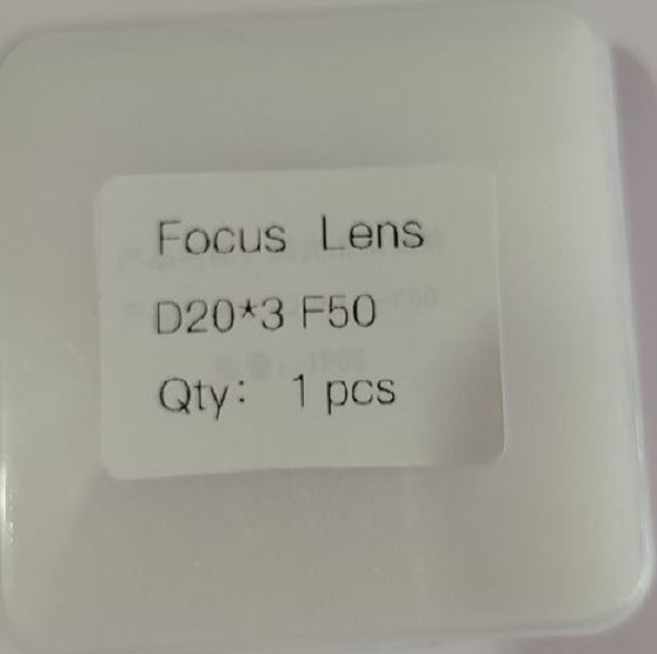 Welding Lens 20*3 F50 - Color: Transperent