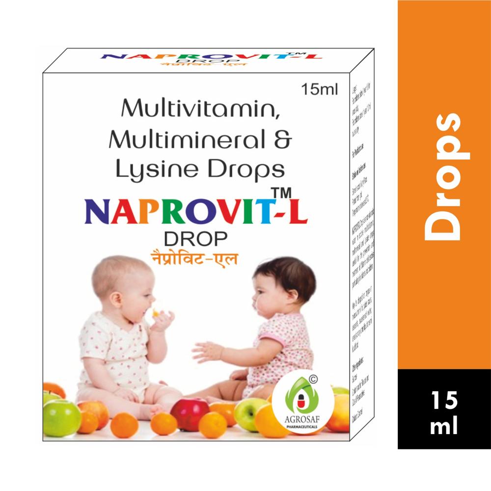 NAPROVIT L DROP - MULTIVITAMIN, MULTI MINERAL & LYSIN DROP