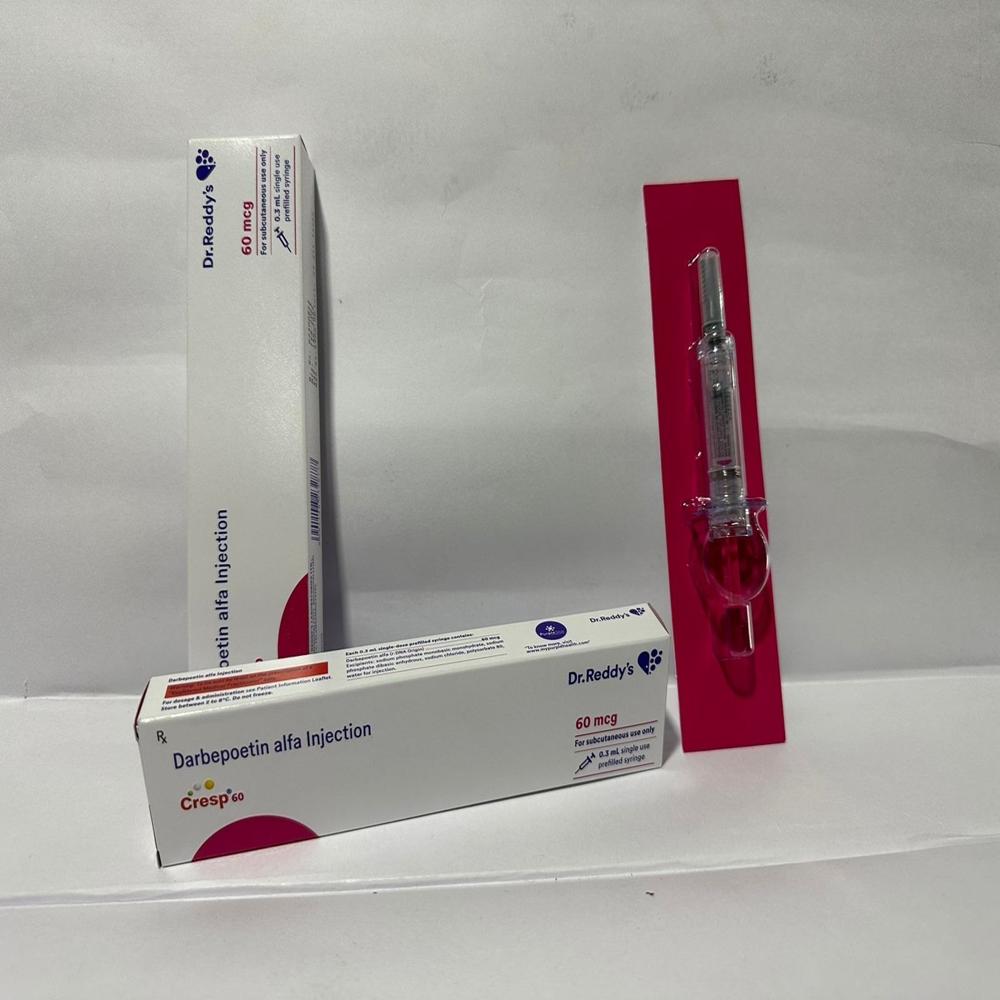 Cresp  Darbepoetin Alfa  Injection 60mcg - Drug Type: General Medicines