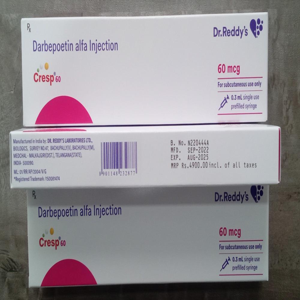 Cresp  Darbepoetin alfa  Injection 60mcg 