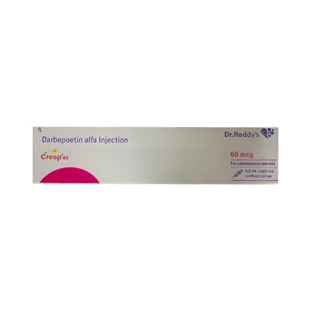 Cresp  Darbepoetin alfa  Injection 60mcg 