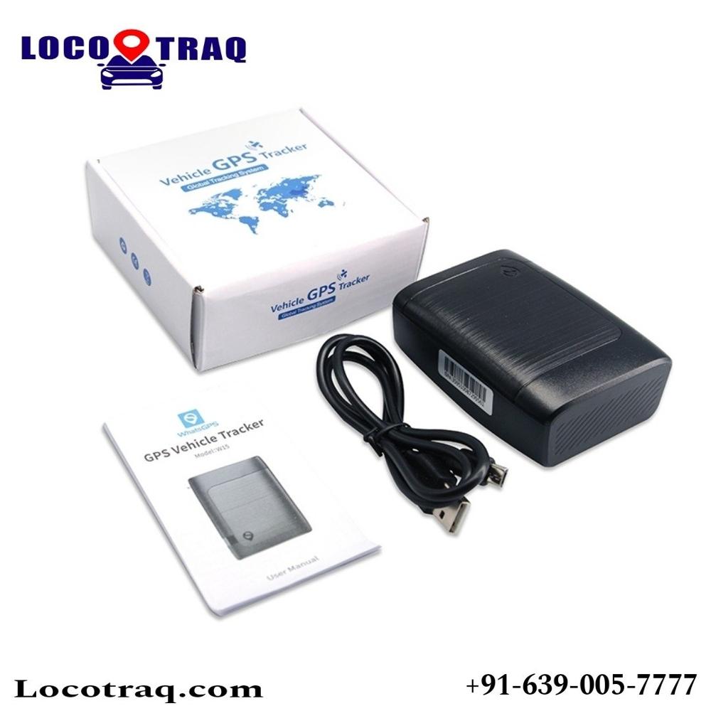 W15 - Affordable 2G Black Wireless Magnetic GPS Tracker For Assets Monitoring