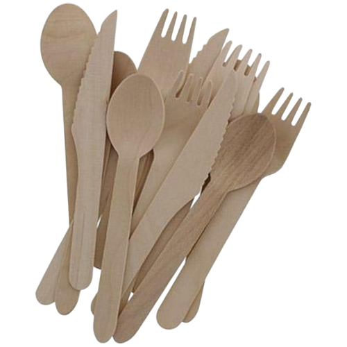 Wooden Spoons Forks And Knifes - Color: Brown