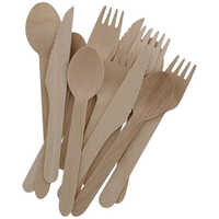 Wooden Spoons Forks And Knifes