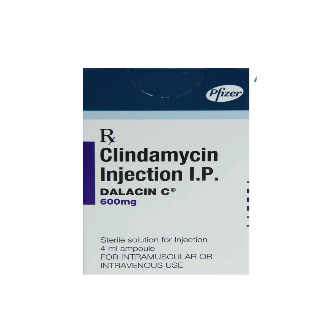 Dalacin C Clindamycin & Disodium edetate Injection 600mg