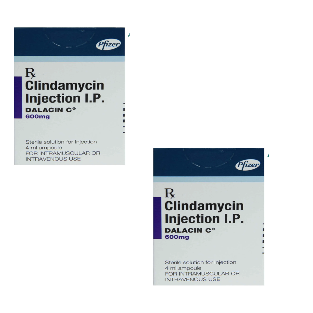Dalacin C Clindamycin & Disodium edetate Injection 600mg