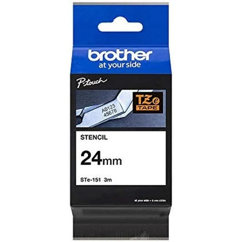 24Mm Black Genuine Brother Ste 151 Stencil Tape Cassette - Advantage: Easy To Use