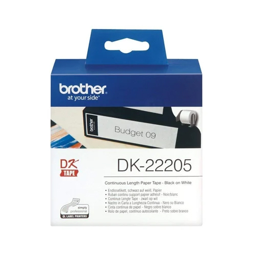 Brother DK 22205 QL Series Continuous Length Paper Tape
