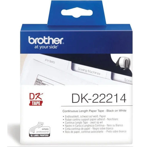 Brother DK 22214 QL Series Continuous Length Paper Tape