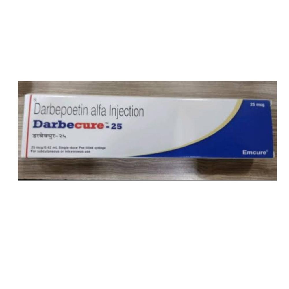 Darbecure  Darbepoetin alfa  Injection 25mcg