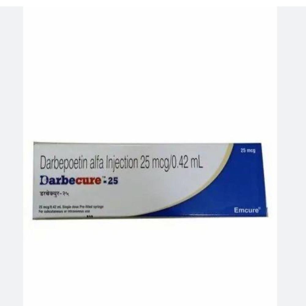Darbecure  Darbepoetin alfa  Injection 25mcg