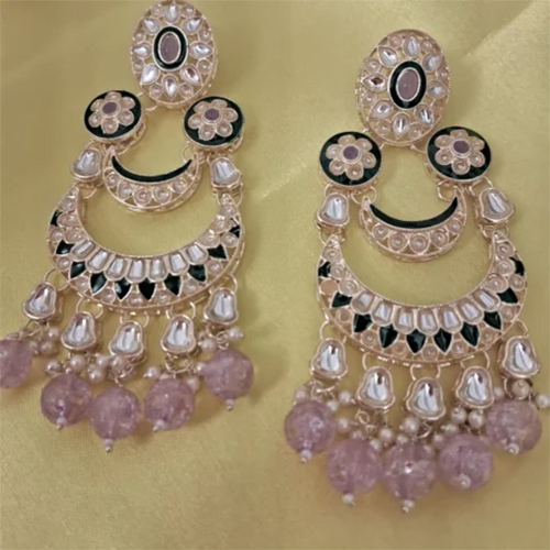 Gulabi Noor Chandbalis