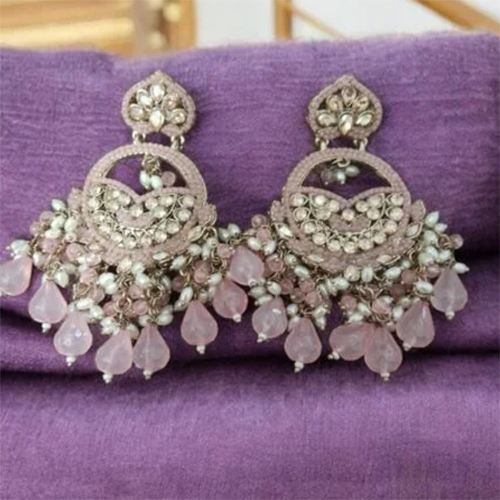 Gulabo Moti Pearl Danglers
