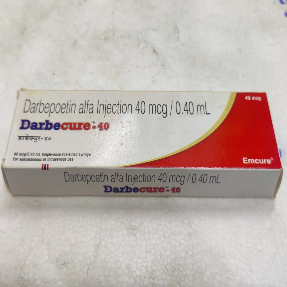 Darbecure  Darbepoetin alfa Injection 40mcg 