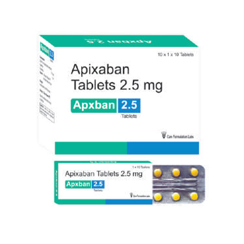 2.5mg Apixabn Tablets