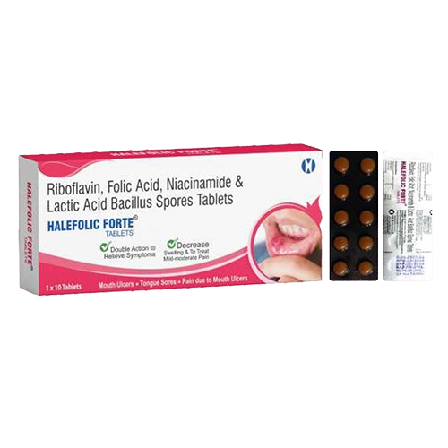 Riboflavin Folic Acid Niacinamide And Lactic Acid Bacillus Spores Tablets