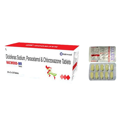 Diclofenac Sodium Paracetamol And Chlorzoxazone Tablets