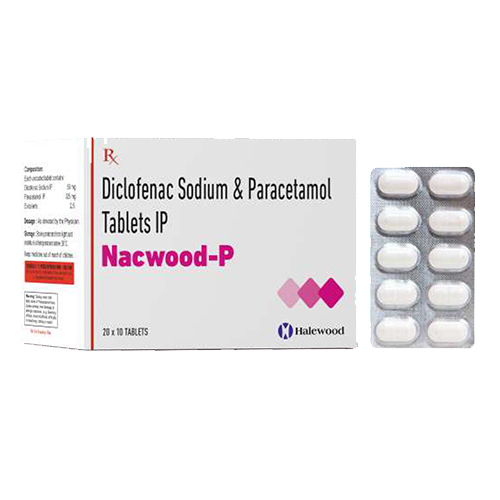 Diclofenac Sodium And Peracetmol Tablets IP