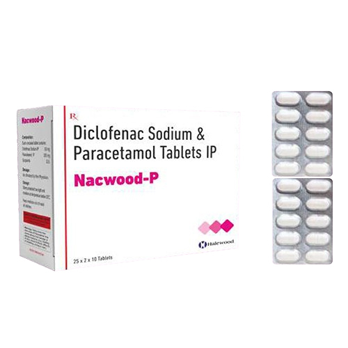 Diclofenac Sodium And Peracetmol Tablets Pack Of 2