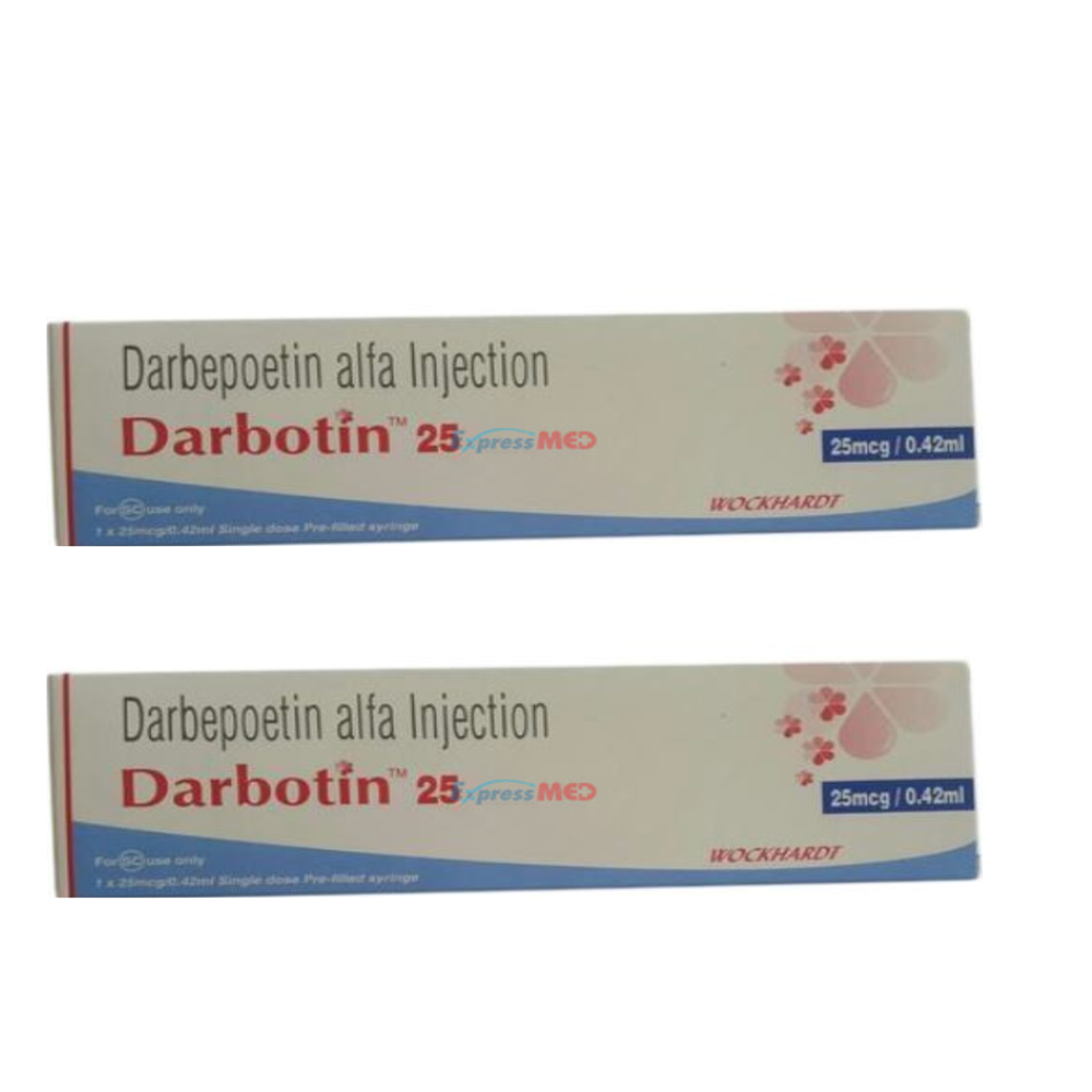 Darbotin Darbepoetin alfa  Injection 25mcg