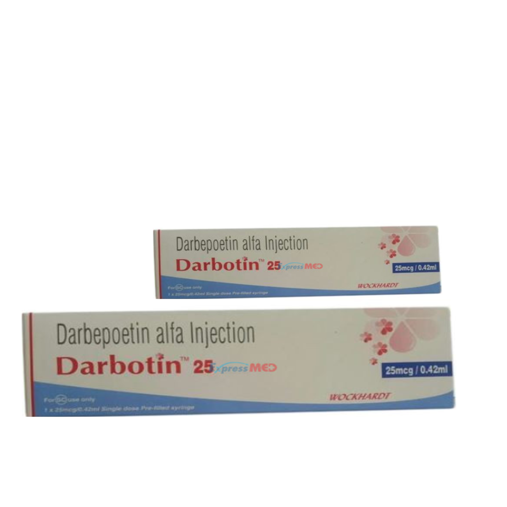 Darbotin Darbepoetin alfa  Injection 25mcg