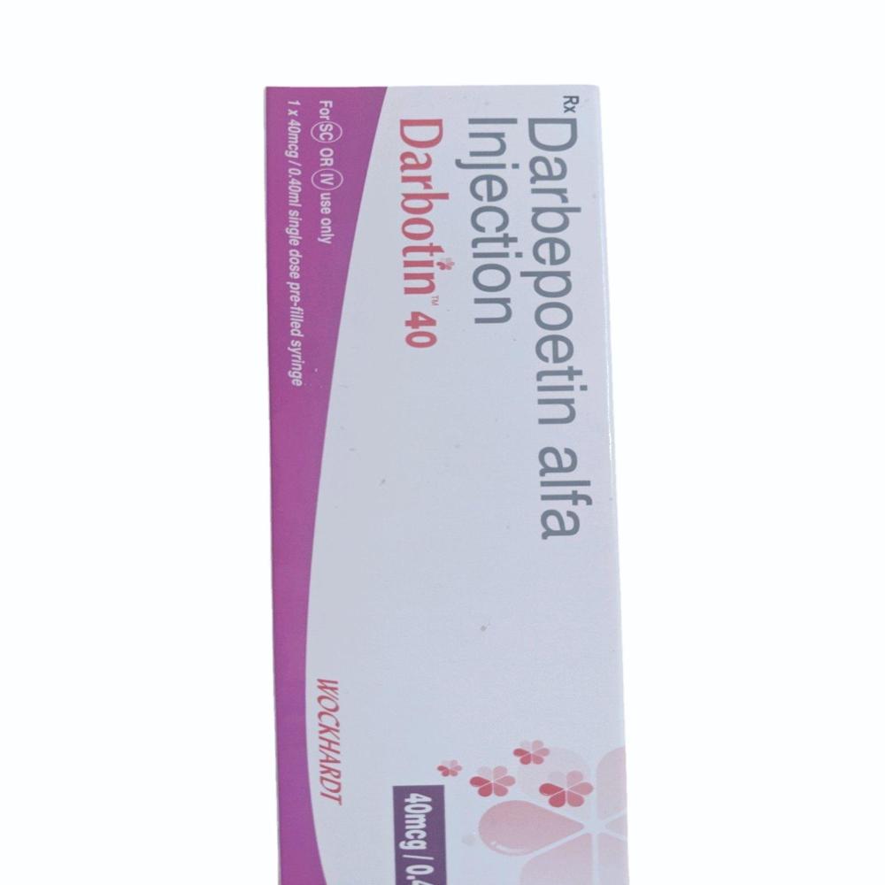 Darbotin  Darbepoetin alfa Injection 40mcg