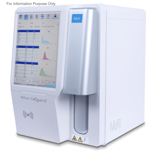 Meril Merilyzer CelQuant 3i - Hematology Analyzer