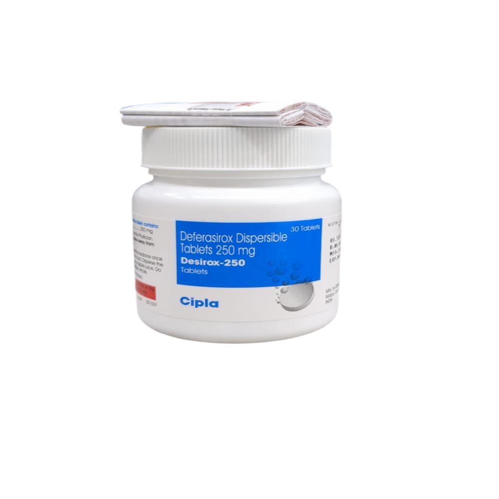 Desirox Deferasirox Tablet 250mg - Origin: India