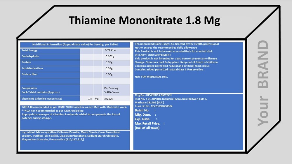 Thiamine Mononitrate - Dosage Form: Tablet