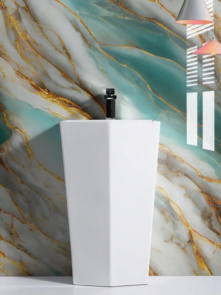 MARBLE WALL PAPER - SKY GOLD
