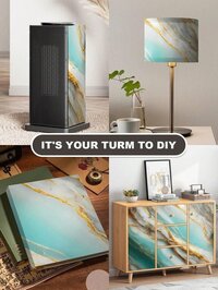 MARBLE WALL PAPER - SKY GOLD