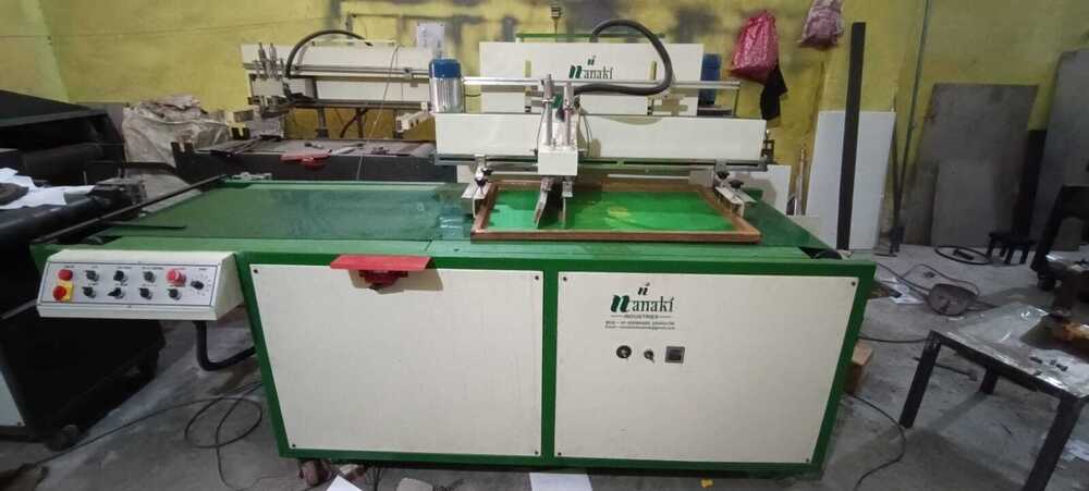 Automatic Conveyor Flat Screen Printing Machine - Capacity: 1000 Pcs/hr