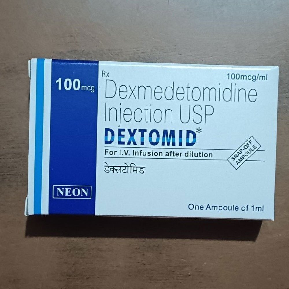 Dextomid Dexmedetomidine Injection 100mcg