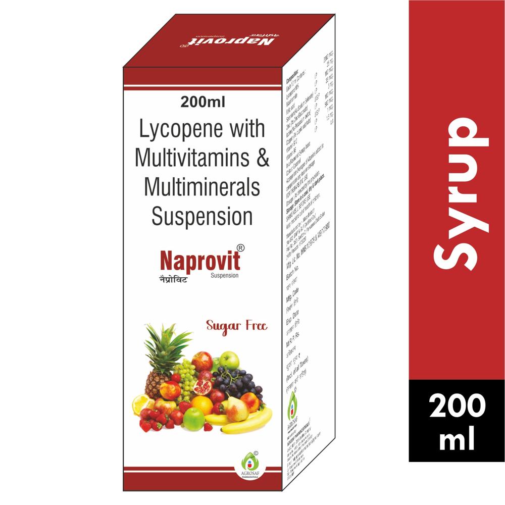 NAPROVIT SYRUP - LYCOPENE WITH MULTIVITAMIN & MULTIMINERAL SYRUP
