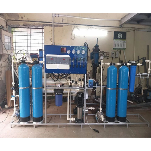 Manual 1000 LPH Demineralized (DM) Plant